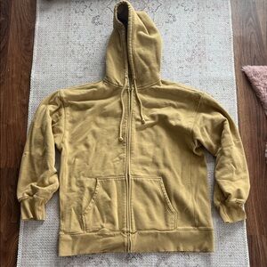 Aritzia Yellow Hoodie